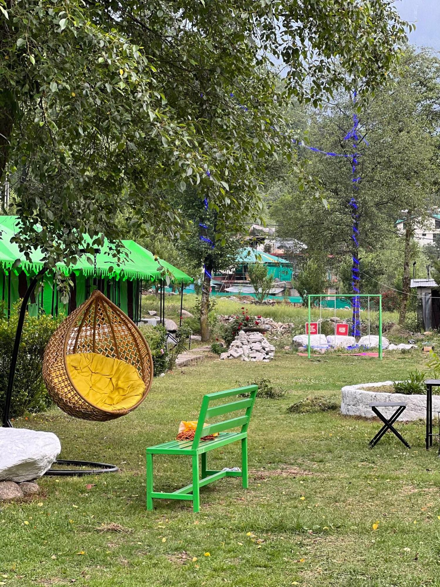 Himalayan Riverside Swiss Cottage Tents, Manali Esterno foto